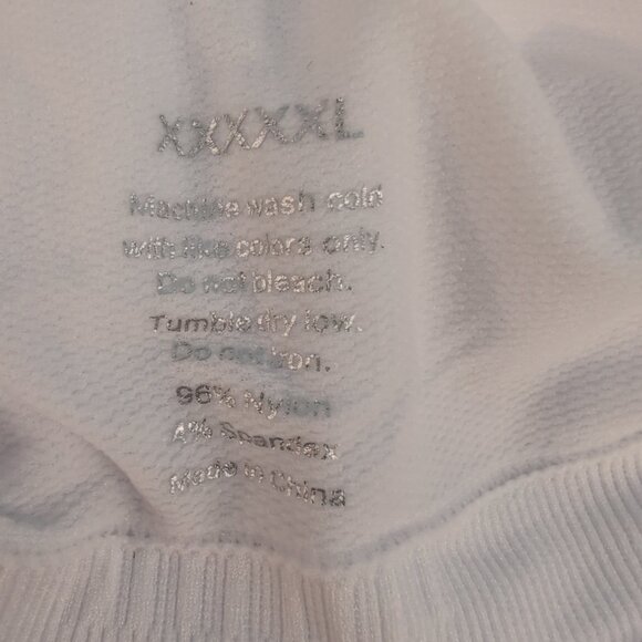 Womens Elastic Waist Strapless Stretch Bandeau Bra 5XL White Black Tan Pack Of 3 - Picture 3 of 9